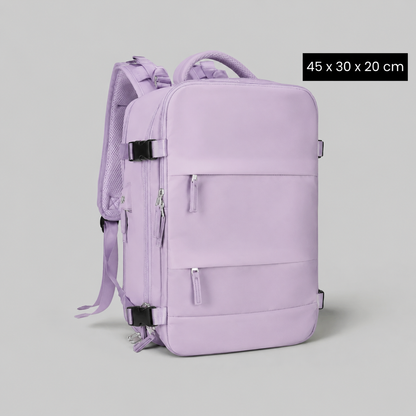 Morral Viajero | Viaja Sin Pagar Equipaje Extra - el bolso que cumple todas las aerolíneas, organiza todo y no le teme a la lluvia.