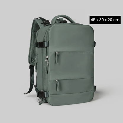 Morral Viajero | Viaja Sin Pagar Equipaje Extra - el bolso que cumple todas las aerolíneas, organiza todo y no le teme a la lluvia.