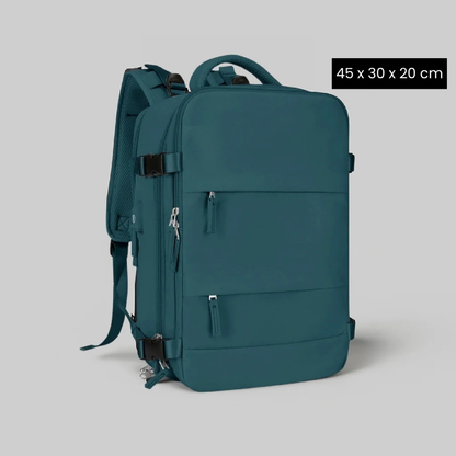 Morral Viajero | Viaja Sin Pagar Equipaje Extra - el bolso que cumple todas las aerolíneas, organiza todo y no le teme a la lluvia.